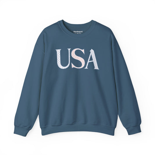 USA Pattern Crewneck