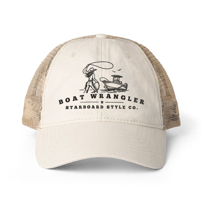 Boat Wrangler Ponytail Hat