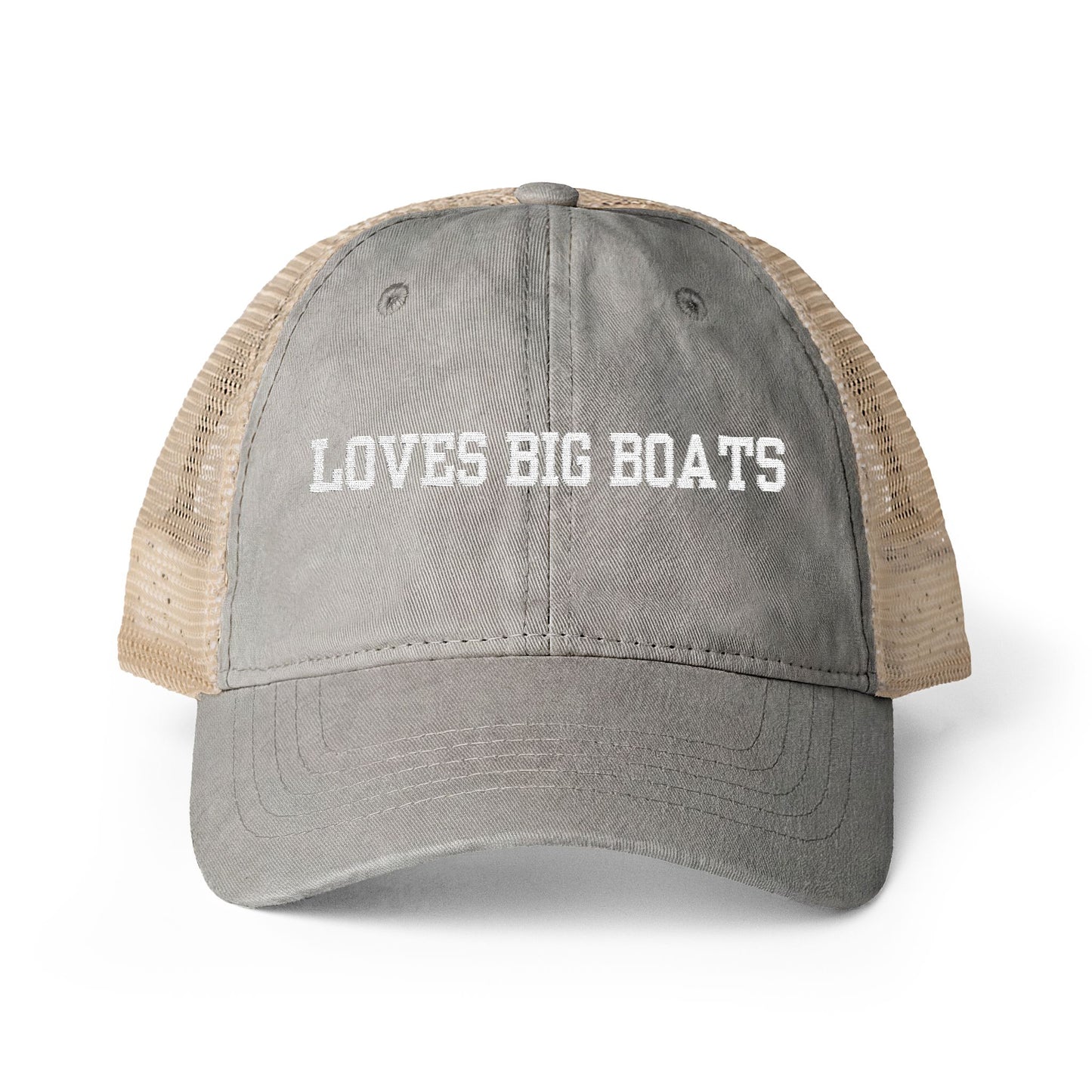 Loves Big Boats Ponytail Hat