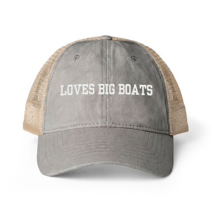 Loves Big Boats Ponytail Hat