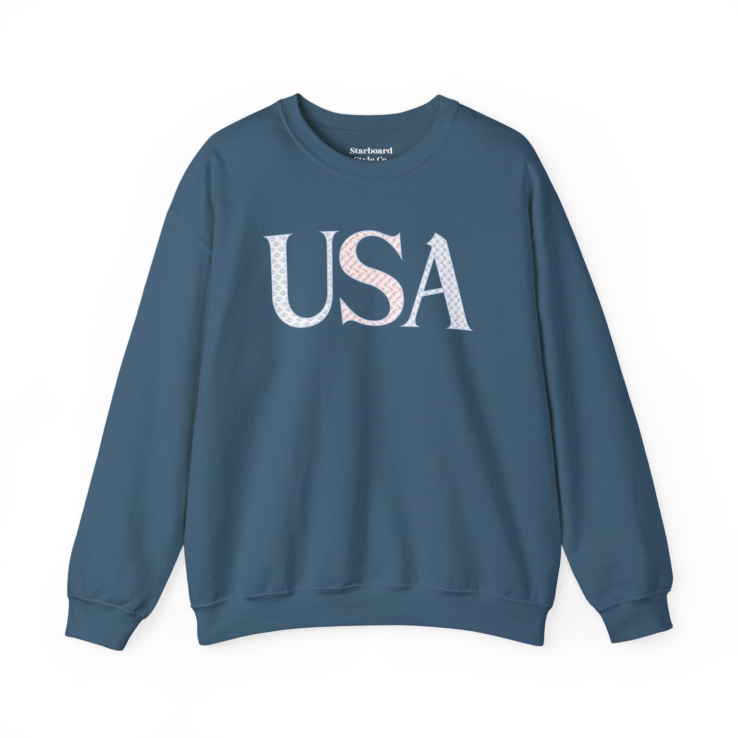 USA Pattern Crewneck