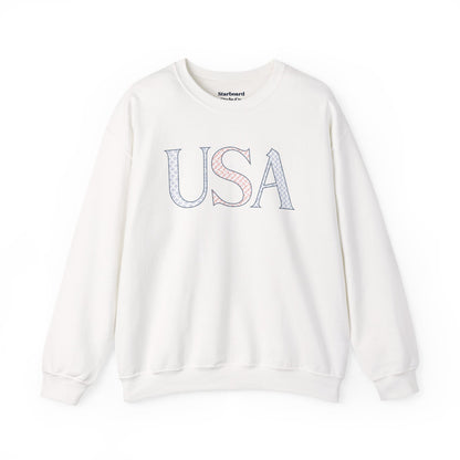 USA Pattern Crewneck
