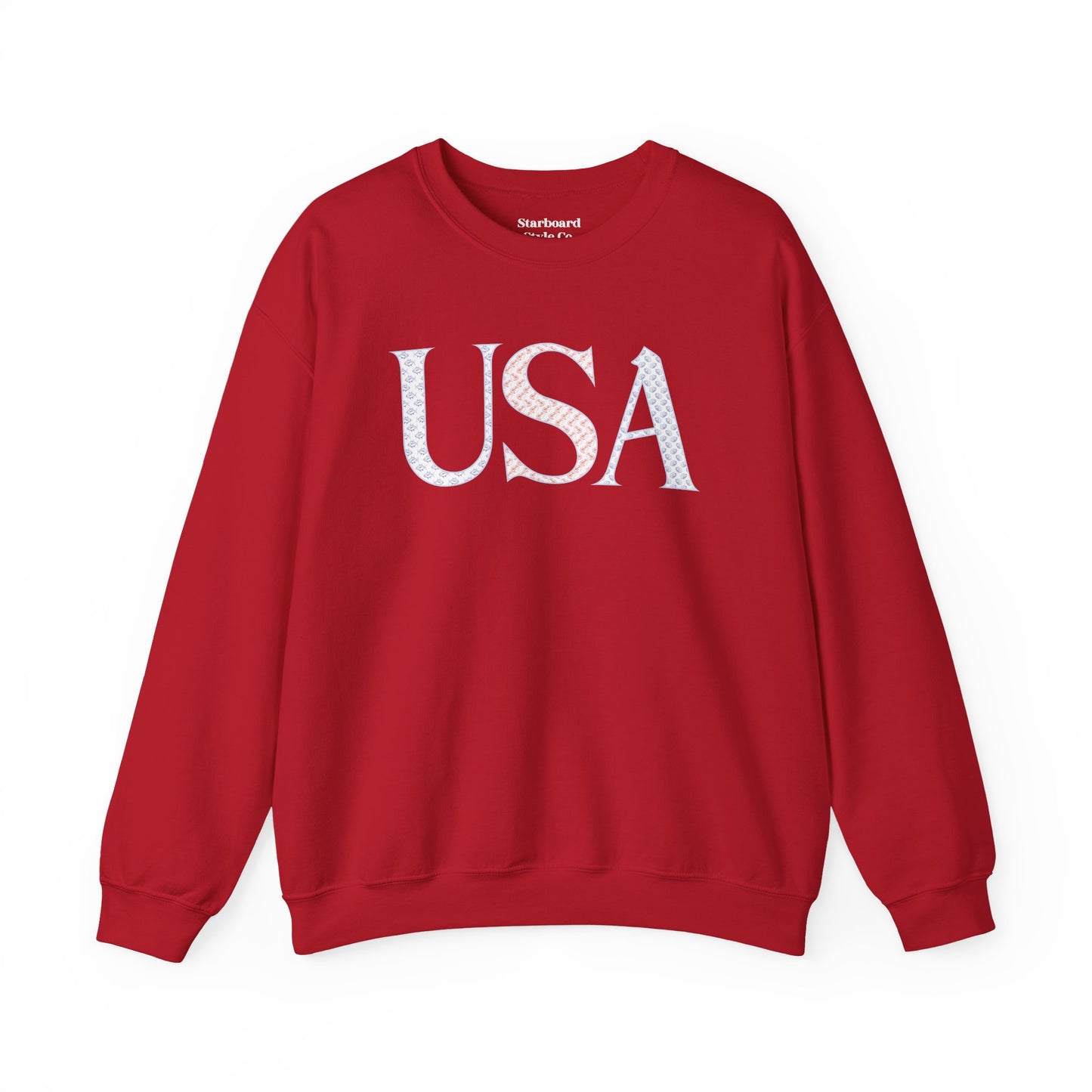 USA Pattern Crewneck