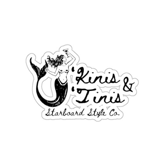 'Kinis & 'Tinis Die-Cut Sticker