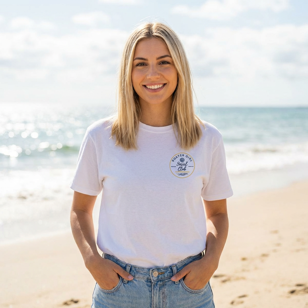 Boater Girl Tee