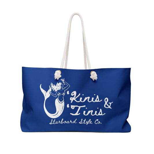 'Kinis & Tinis' Double Sided Beach Tote
