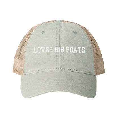 Loves Big Boats Ponytail Hat