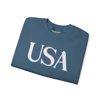 USA Pattern Crewneck
