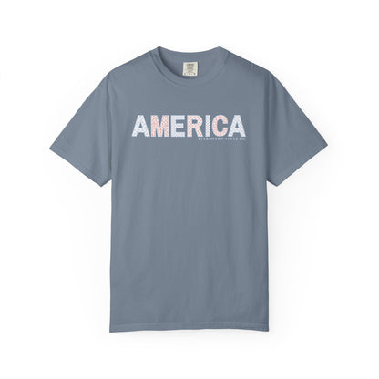 America Pattern Tee