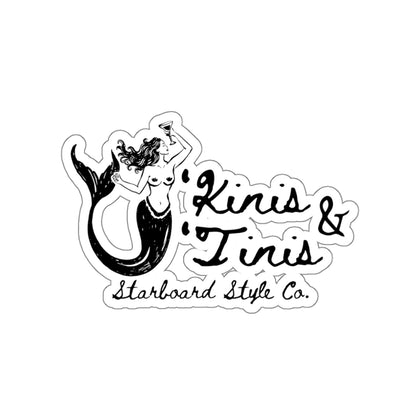 'Kinis & 'Tinis Die-Cut Sticker