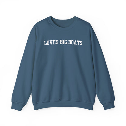 Loves Big Boats Crewneck