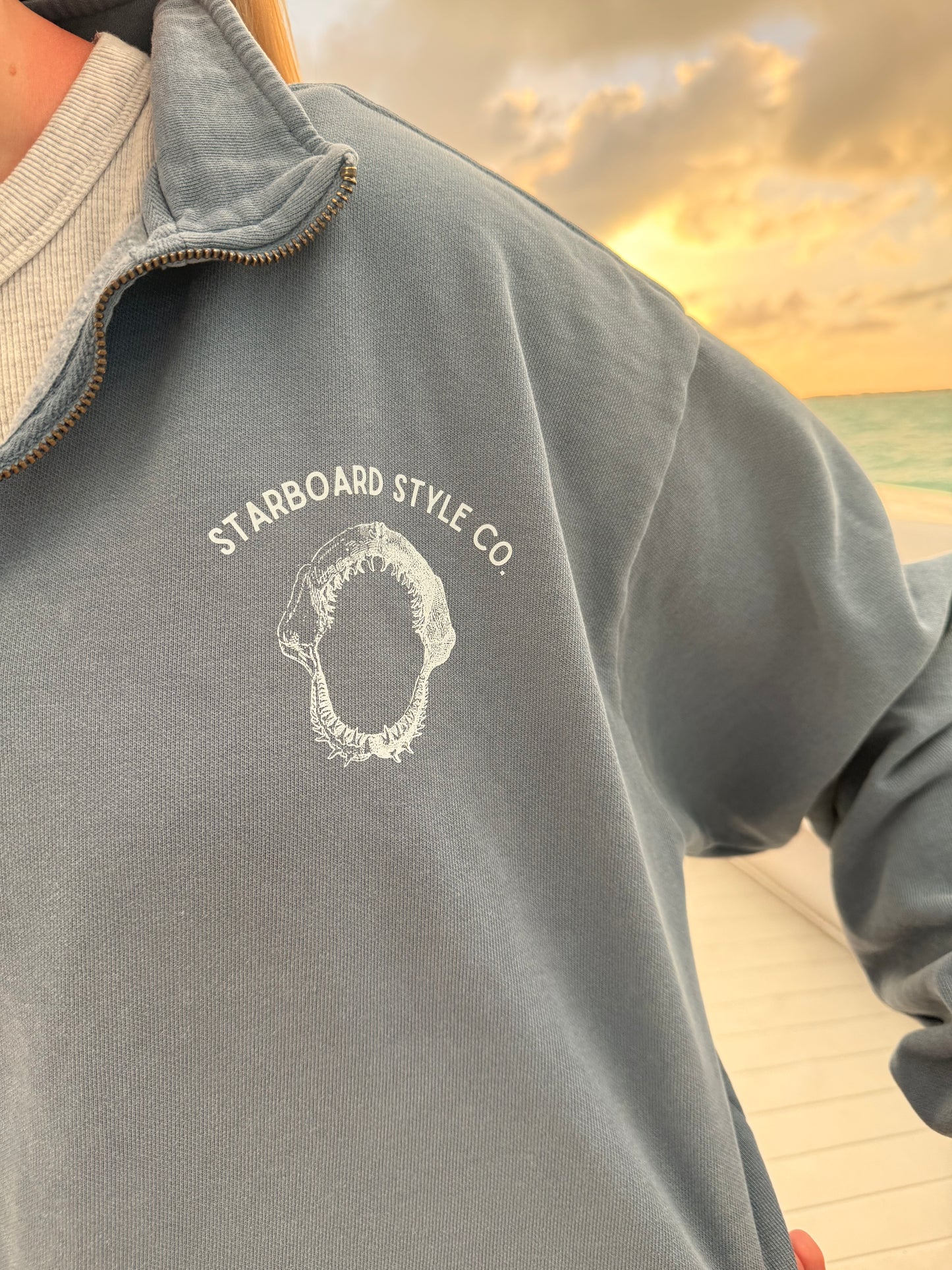Shark Jaw Quarter Zip