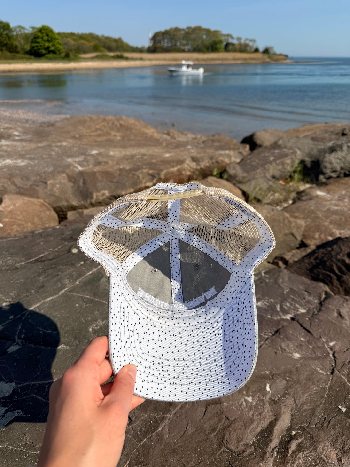 Loves Big Boats Ponytail Hat
