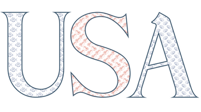 USA Pattern Crewneck