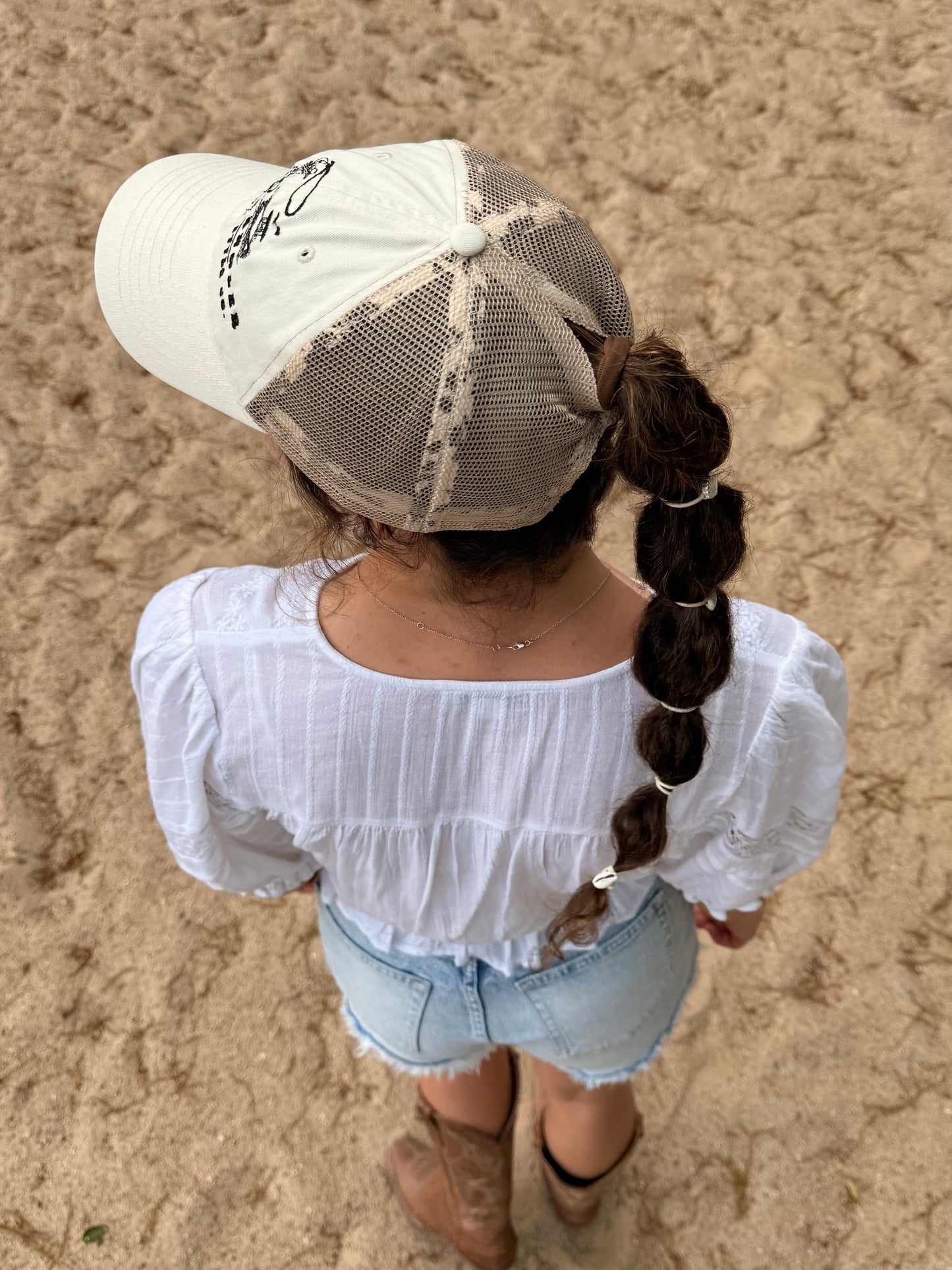 Boat Wrangler Ponytail Hat