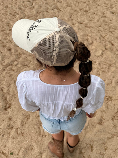 Boat Wrangler Ponytail Hat